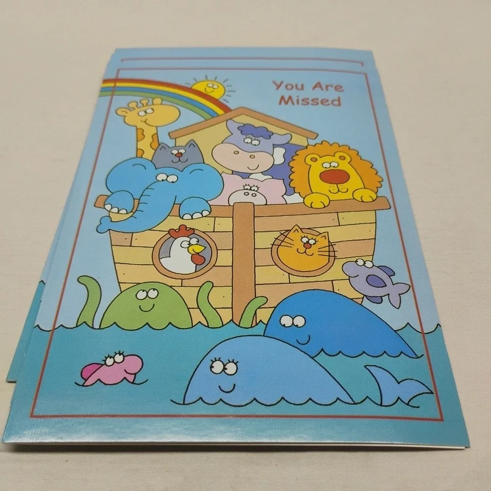 NOS Christian Inspirations Jump For Joy Childrens Get‎ Well 12 Cards Envelopes